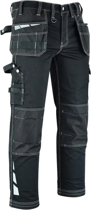 MS9 Men's Work Pants Casual Tactical Trousers Jeans with Holster Pockets