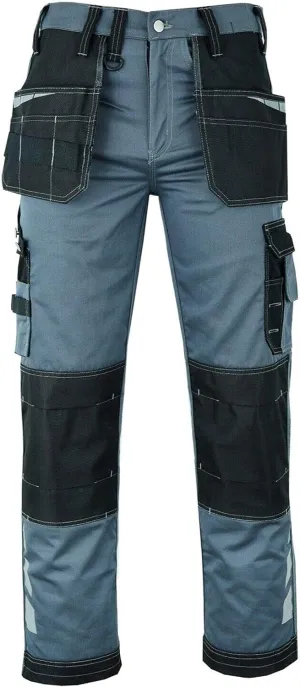 MS9 Men's Work Pants Casual Tactical Trousers Jeans with Holster Pockets
