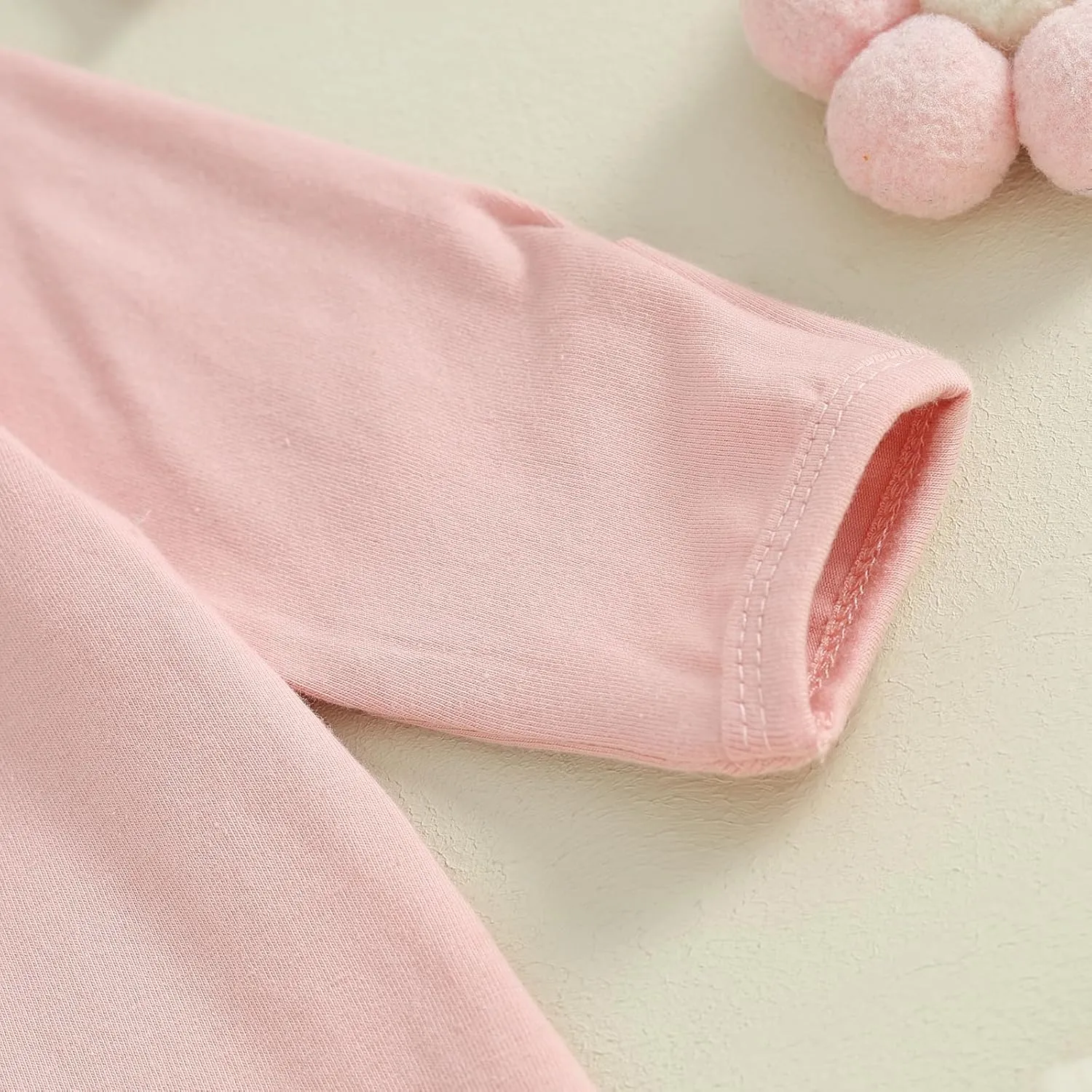 Mubineo Newborn Baby Girl Clothes Ruffle Footie Pajamas Long Sleeve Romper Jumpsuit Infant Cotton Footies Outfits