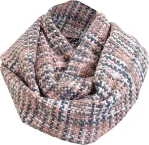 Pink Woven Threads Women's One Size Acrylic Fashion Infinity Scarf