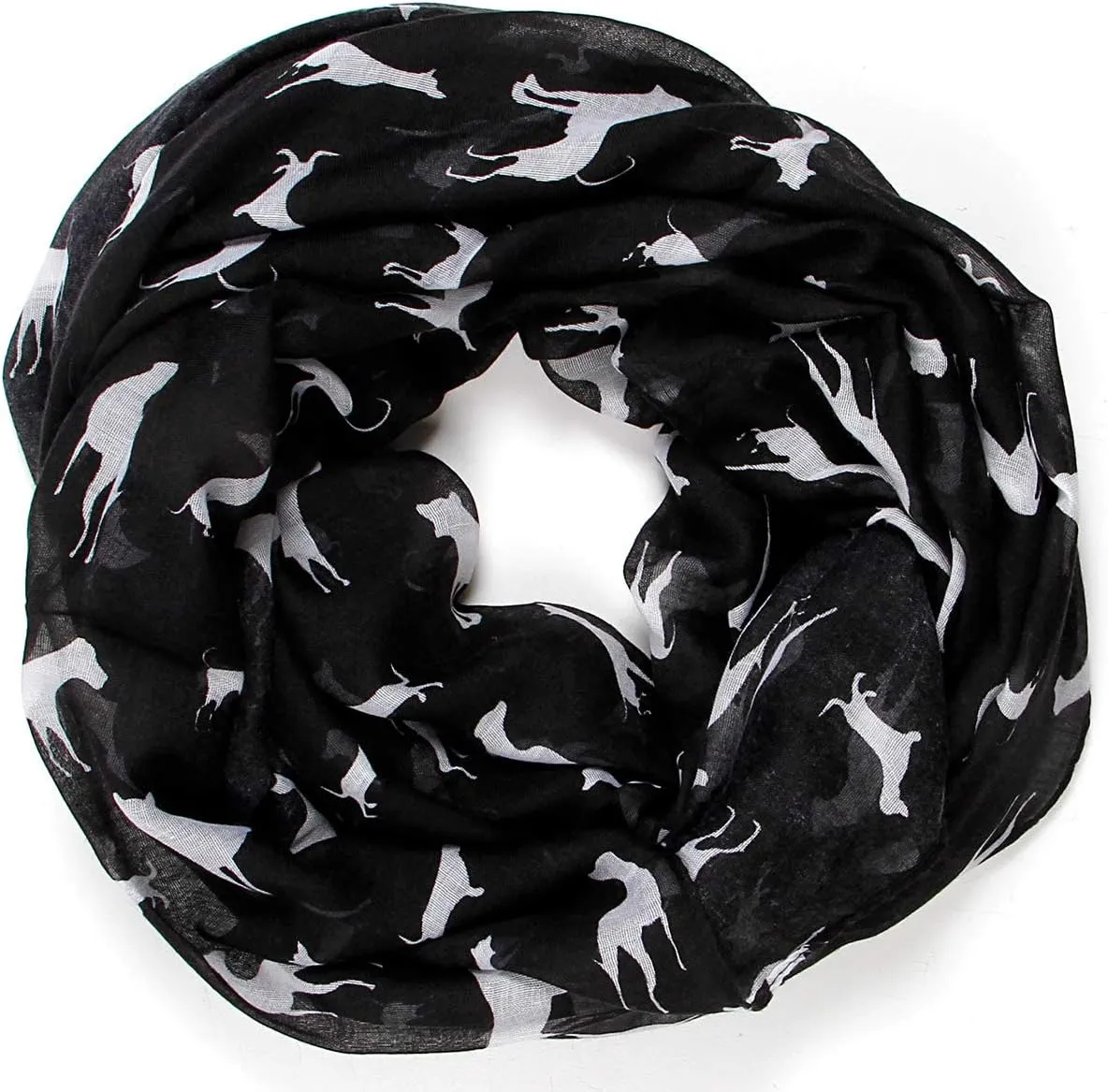 SERENITA Infinity Scarves for Women Solid Print Lightweight Scarf Summer Loop Wrap Fashion Scarf Many colors