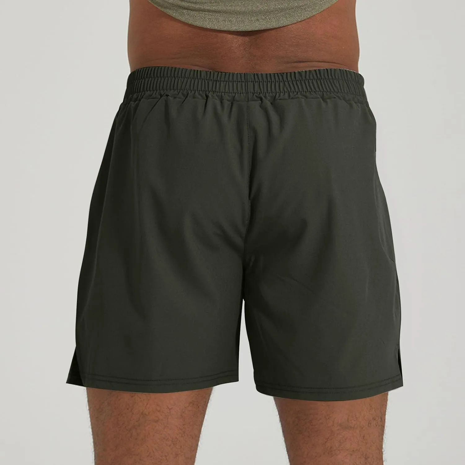 Shorts for Men Summer Baggy Cotton Beach Shorts 2025 Flat Front Casual Drawstring Elastic Waist Pants with Pockets