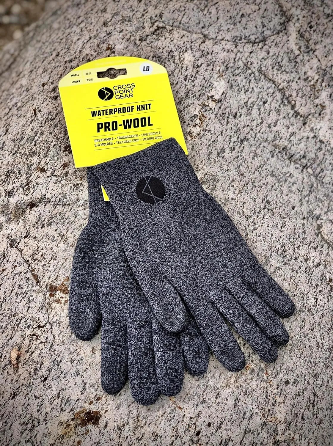 Showers Pass Cross Point waterproof knit wool touchscreen gloves unisex