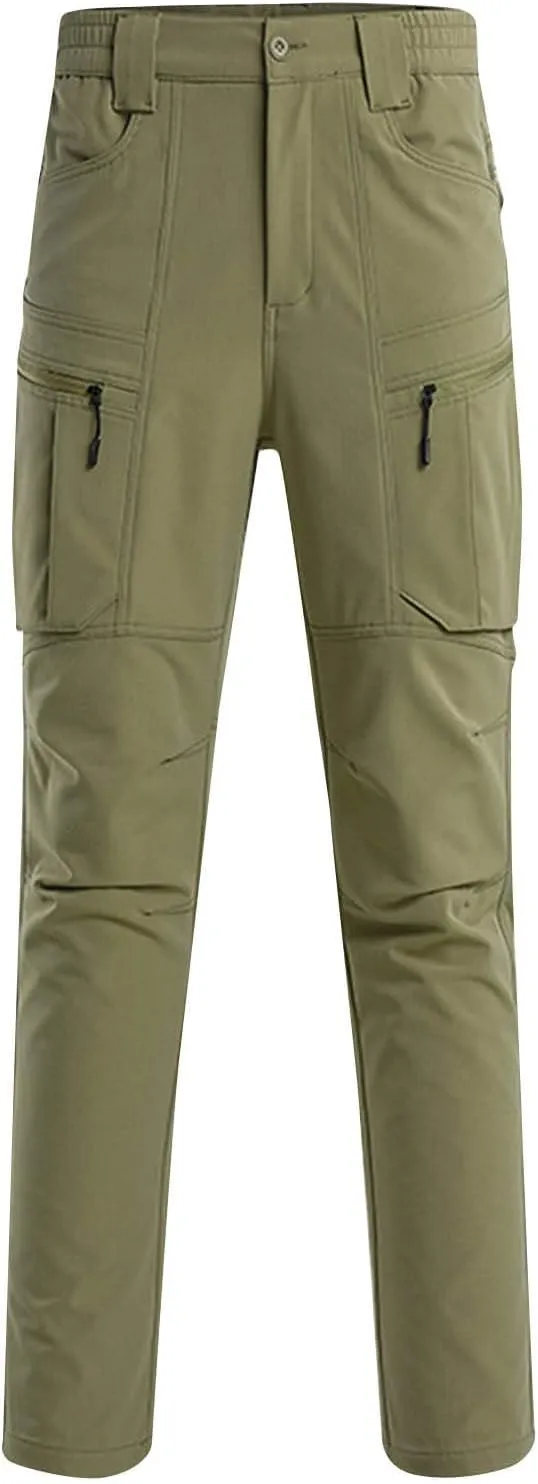 Tactical Pants for Men Water Resistant Ripstop Cargo Pants Durability Lightweight Mens Hiking Military Work Apparel