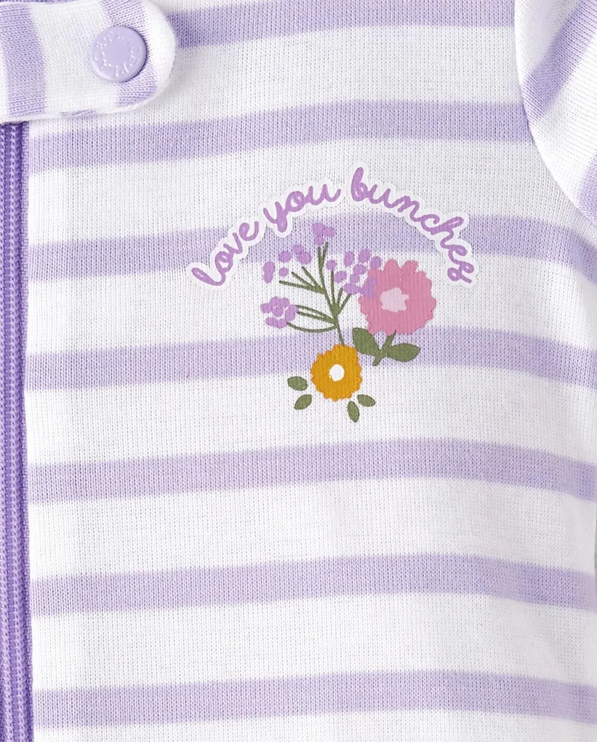 The Children's Place Baby-Girls and Toddler Long Sleeve Zip-Front Snug Fit 100% Cotton 1 or 2 Piece Set