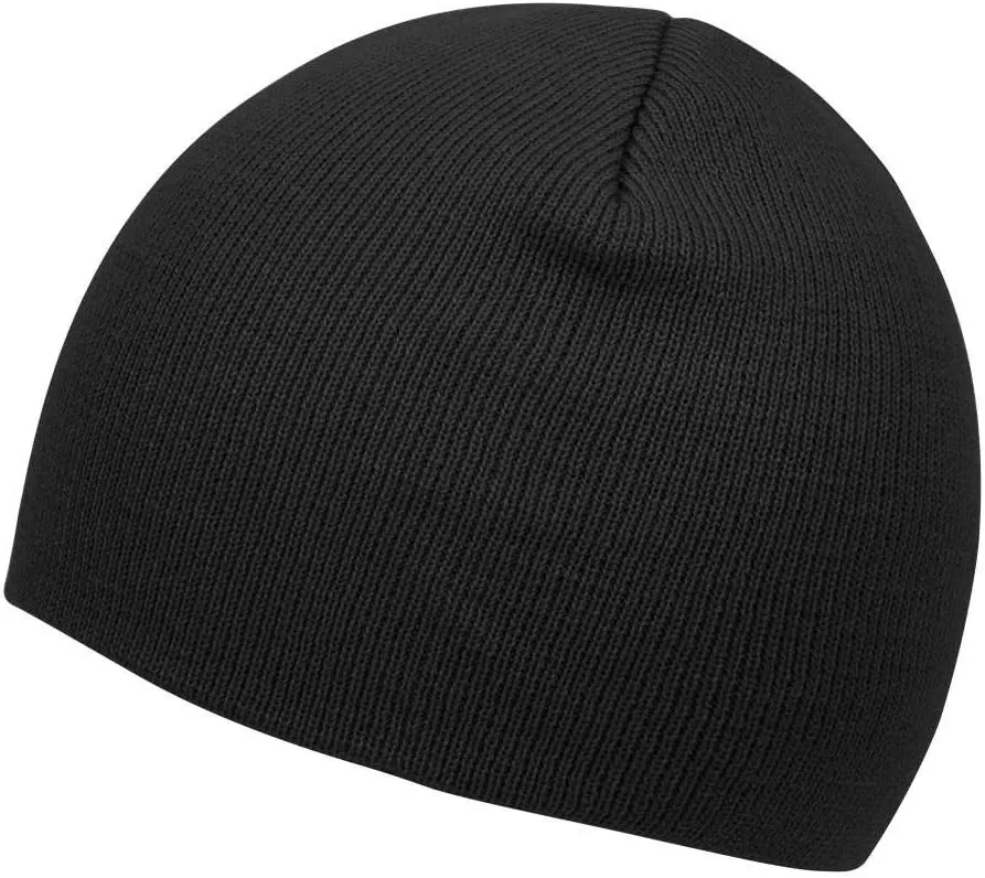 TOP HEADWEAR Dozen Short Skull Cap Cuffless Beanies - 12 Pieces