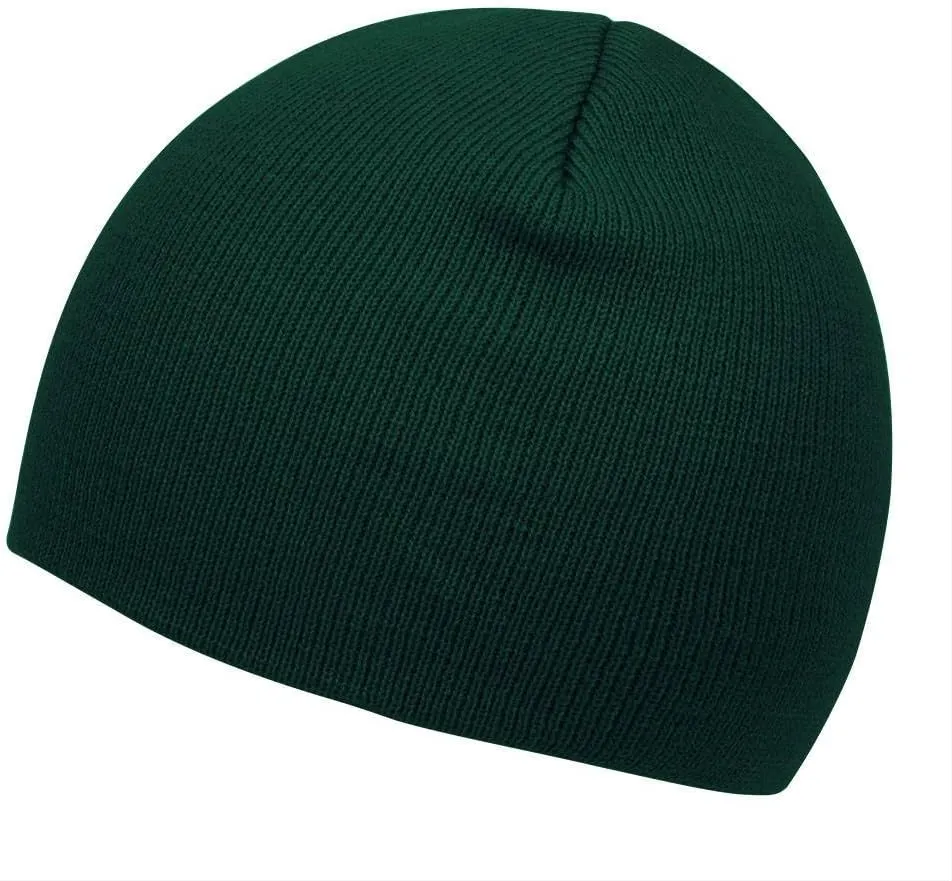 TOP HEADWEAR Dozen Short Skull Cap Cuffless Beanies - 12 Pieces