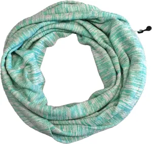 Travel-in-Style Pocket Scarf - Lightweight Heathered Travel Scarves, Infinity Scarves with Zipper Pockets