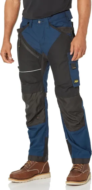 U621495043630 RuffWork Canvas Work Pants   Holster Pockets (Navy/Black) - 36/30
