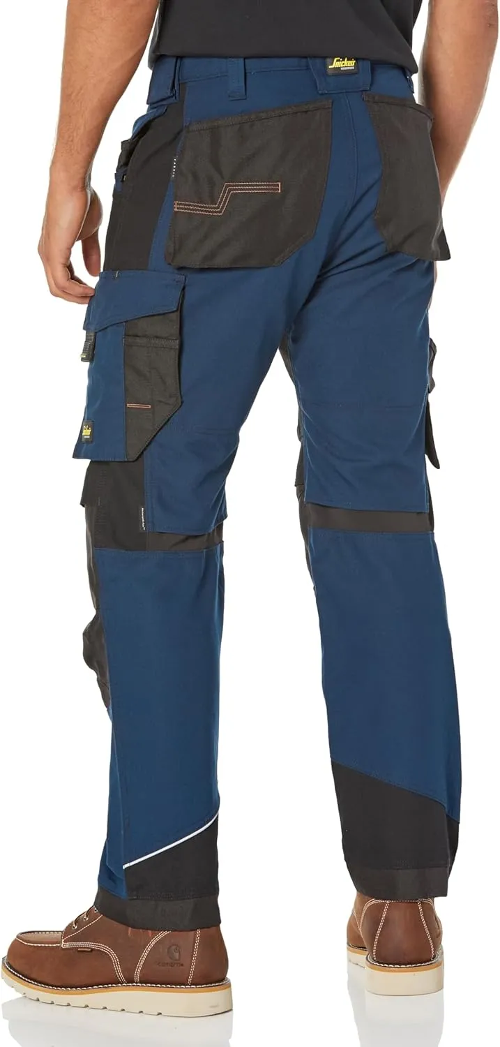 U621495043630 RuffWork Canvas Work Pants   Holster Pockets (Navy/Black) - 36/30