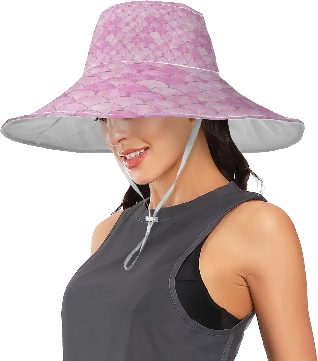 Wide Brim Hats Surfing Sun Hat Packable Visors for Women Floppy Beach Hat for UV Protection