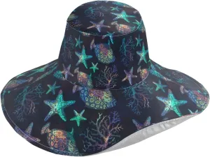Wide Brim Hats Surfing Sun Hat Packable Visors for Women Floppy Beach Hat for UV Protection