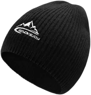 Winter Beanies Hat for Men Women Teens Cold Weather Windproof Warm Knit Beanie Hats Caps for Skiing Winter Work Ski Trip