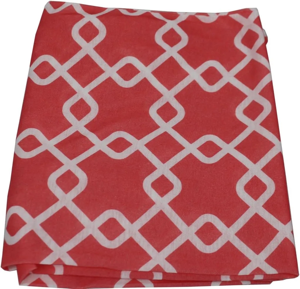 Women Chain Link Pattern Infinity Scarf Wrap Scarf with White Zipper Pocket, Infinity Scarves
