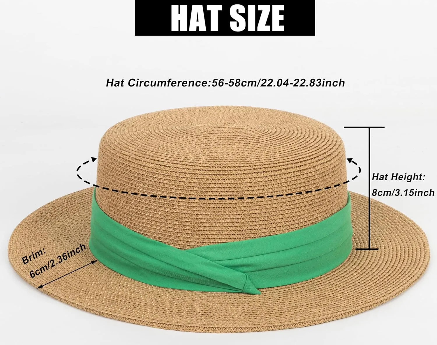 Womens Beach-Sun-Straw-Hat - Travel Wide Brim Fedora Straw Beach Hat Panama Summer Hat