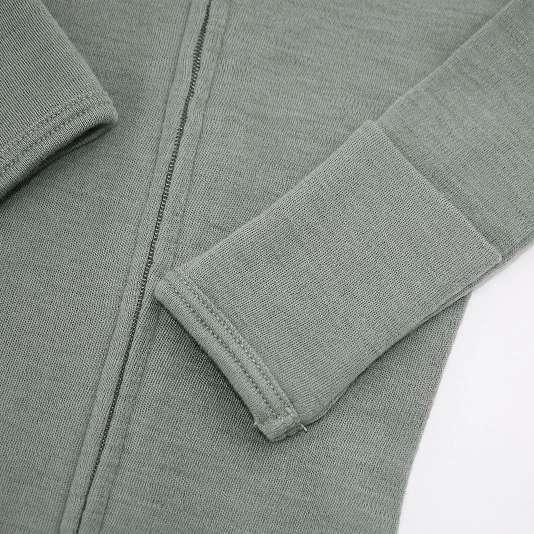 Woolino Toddler Footie Sleeper, Merino Wool Baby Pajamas, One-Piece Sleeper Jumpsuit, Front Zip Footie Romper for Unisex