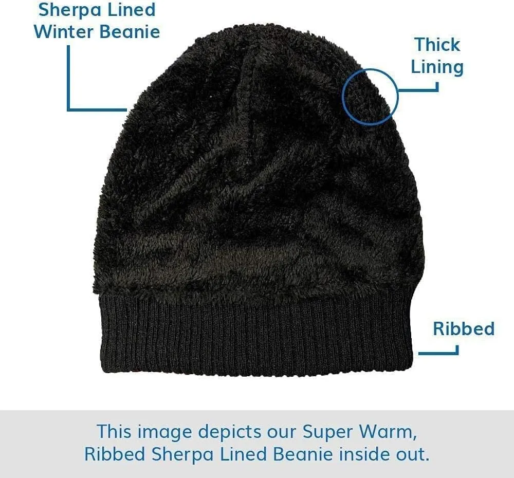 Yacht & Smith Wholesale Beanie and Glove Winter Bulk Kit, Kids Adults Bulk Sets, Homeless Donation Shelters