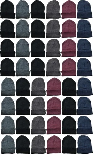 Yacht & Smith Winter Beanies Wholesale Bulk Cold Weather Unisex Hat